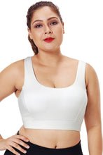 Load image into Gallery viewer, Plus Size Racerback U-shaped Neck Sport Bra Models 2019