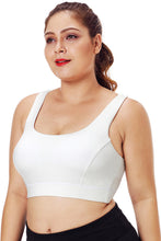 Load image into Gallery viewer, Plus Size Racerback U-shaped Neck Sport Bra Models 2019