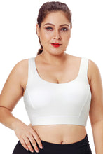 Load image into Gallery viewer, Plus Size Racerback U-shaped Neck Sport Bra Models 2019