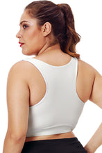 Load image into Gallery viewer, Plus Size Racerback U-shaped Neck Sport Bra Models 2019