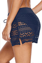 Load image into Gallery viewer, Lace Shorts Attached Swim Bottom Models 2019